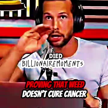 Proving that weed doesn't cure cancer.