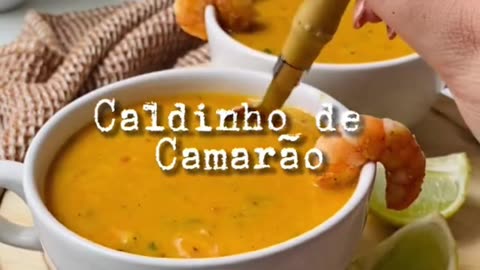 NO FINAL ESSE CALDINHO DE CAMARÃO FICA MARAVILHOSO🍤🍺