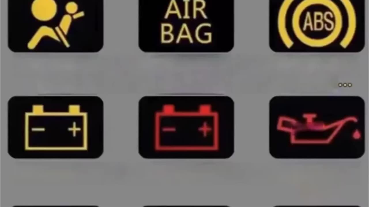 Do you know the fault light of the car?#driving #car#tips#manual