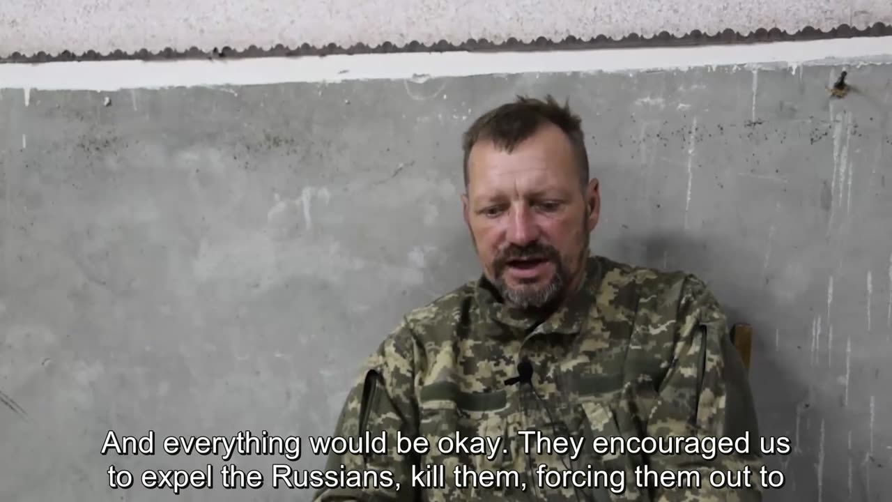 🏳️ Captured Ukrainian POW: 'The commanders were somewhere in the rear area'