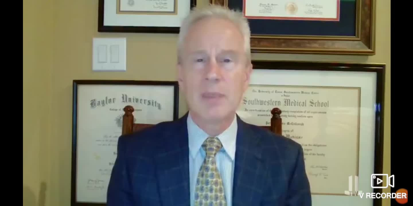 DR. PETER MCCULLOUGH "THE FDA TELLS PARENTS TO NOT GIVE VACCINE TO KIDS, IT CAUSES MYOCARDITIS"