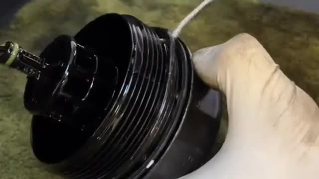 Replace the oil grid wrench