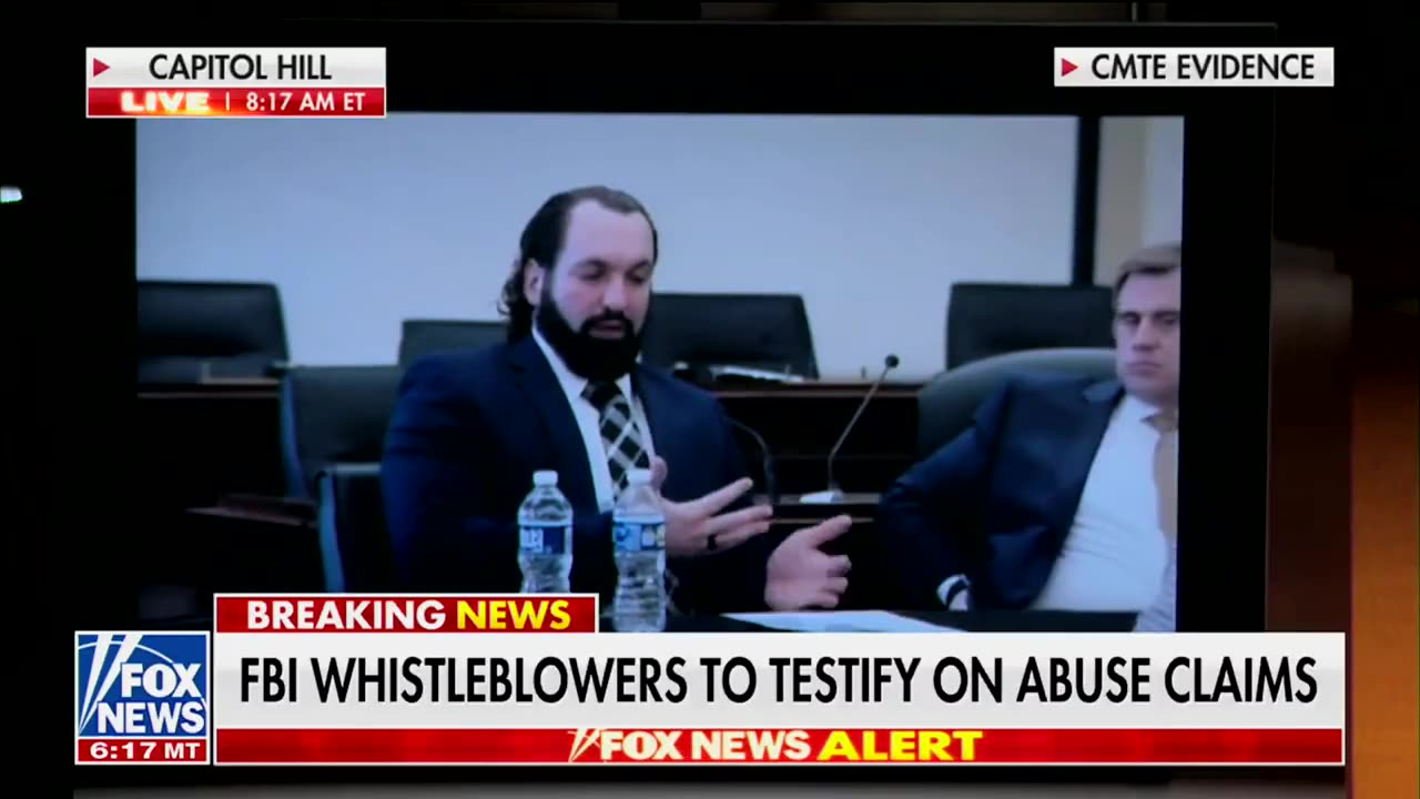 Matt Gaetz shows reporters SHOCKING video of FBI whistleblower depositions