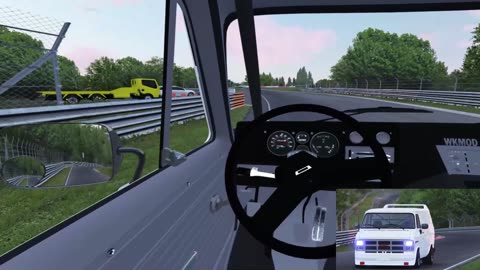 Assetto Corsa VR GMC Van. Tourist run.