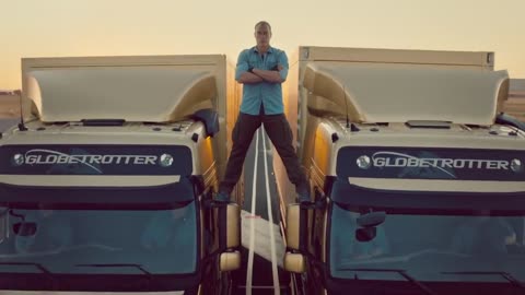 Volvo Trucks - The Epic Split feat. Van Damme (Live Test)