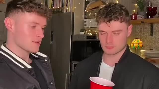 “You don't look drunk enough, have another drink”