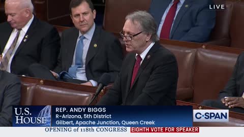 Rep. Andy Biggs: "The Left has captured virtually every institution."