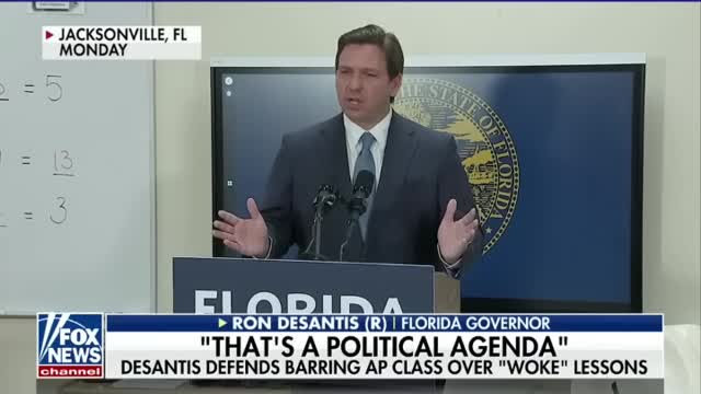 Ron DeSantis Who would say this is an important part of Black history