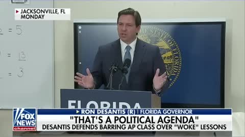 Ron DeSantis Who would say this is an important part of Black history