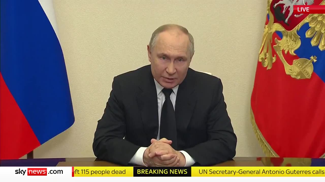 Russian President Vladimir Putin We will identify everyone responsible and will punish all of them.