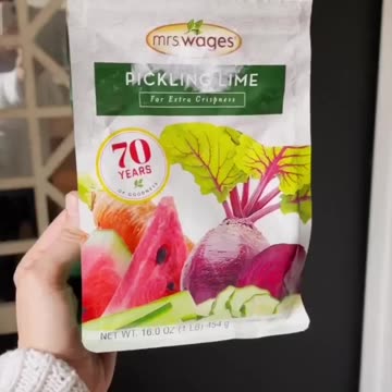 Water-glassing eggs for a year storage life. I've been told that they taste great a year later.