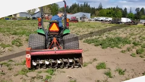 Farmers Use Farming Machines Agriculture Inventions