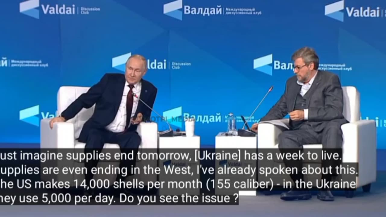 The Ukraine FOLDS in 1 week, once the West stops funding it.