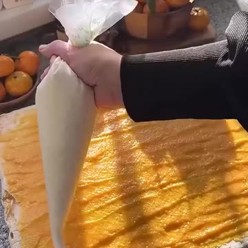 Готовим нежный Меренговый рулет с мaндаринами