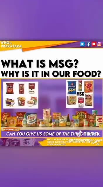 What is MSG? Why is it in our FOOD?