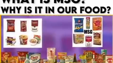 What is MSG? Why is it in our FOOD?