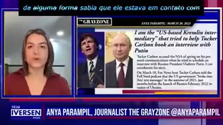 Ministro das Relações Exteriores da Rússia não pôde enviar um e-mail a Tucker...