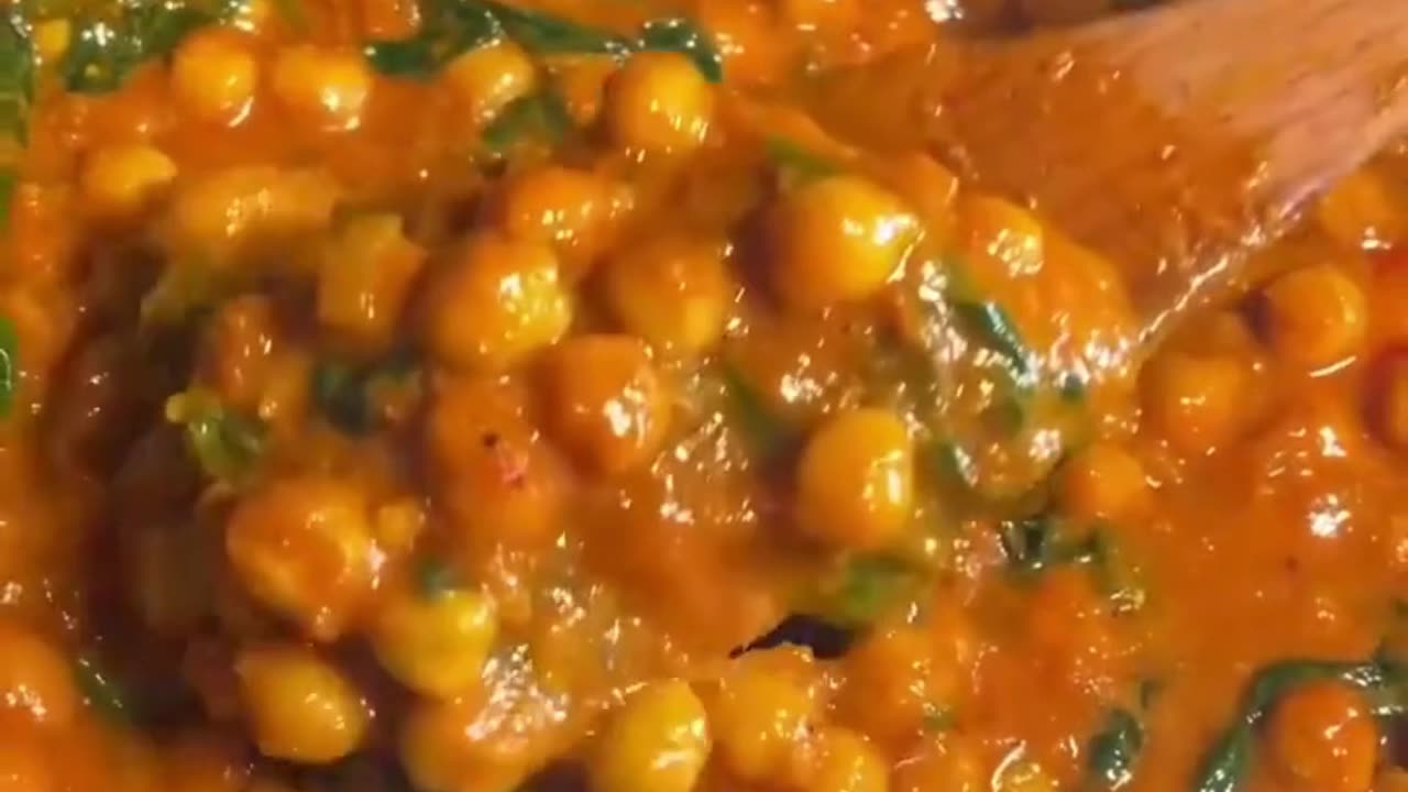 Home made Chickpea Curry - Healthy food