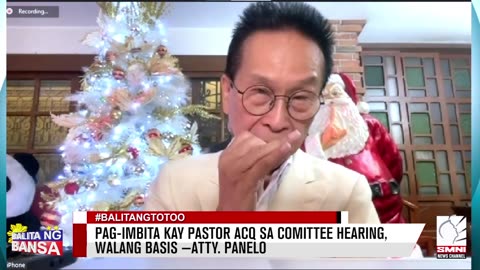 Pag-imbita kay Pastor ACQ sa comittee hearing, walang basis —Atty. Panelo