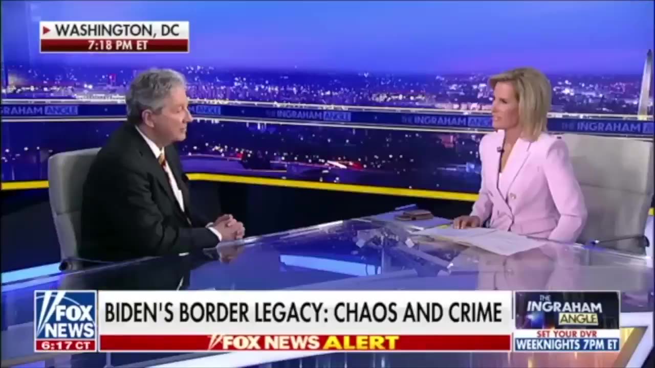 Sen. Kennedy argues that the crisis at the border is man-made