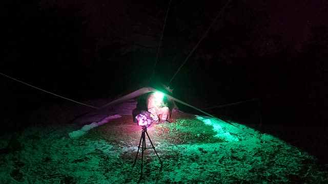 Under the Tarp nightlapse 15th Dec 2022