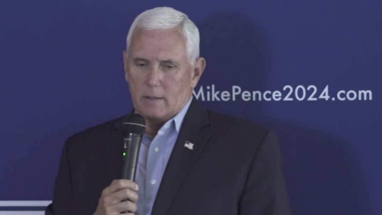 Mike Pence holds meet and greet in North Conway