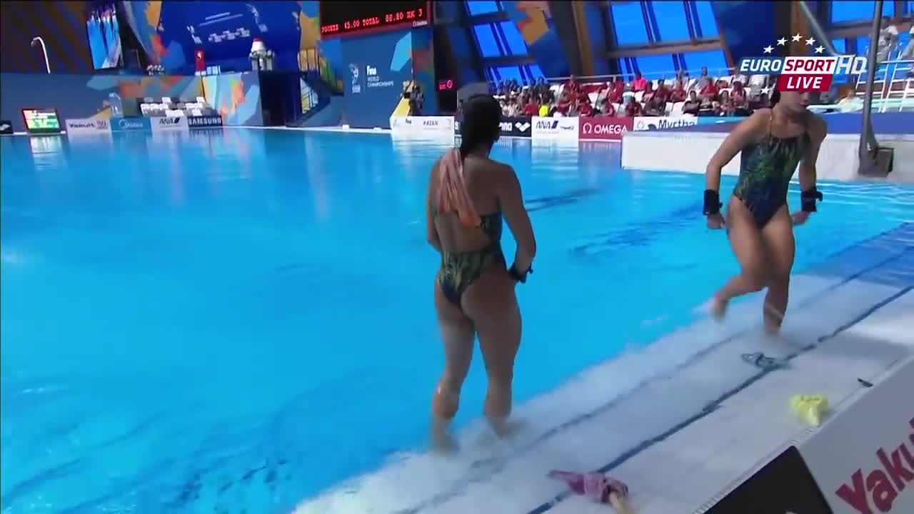 Diving World Cup - Ingrid Oliveira & Giovanna Pedroso (10m synchro prelim)