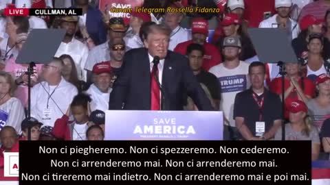 Le parti salienti del discorso di Trump in Alabama!💥💥💥