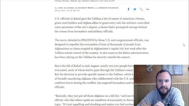 US Gives Up American names to Taliban