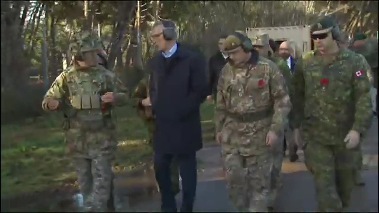 NATO secretary General visits the training program for the Ukrainian Armed forces