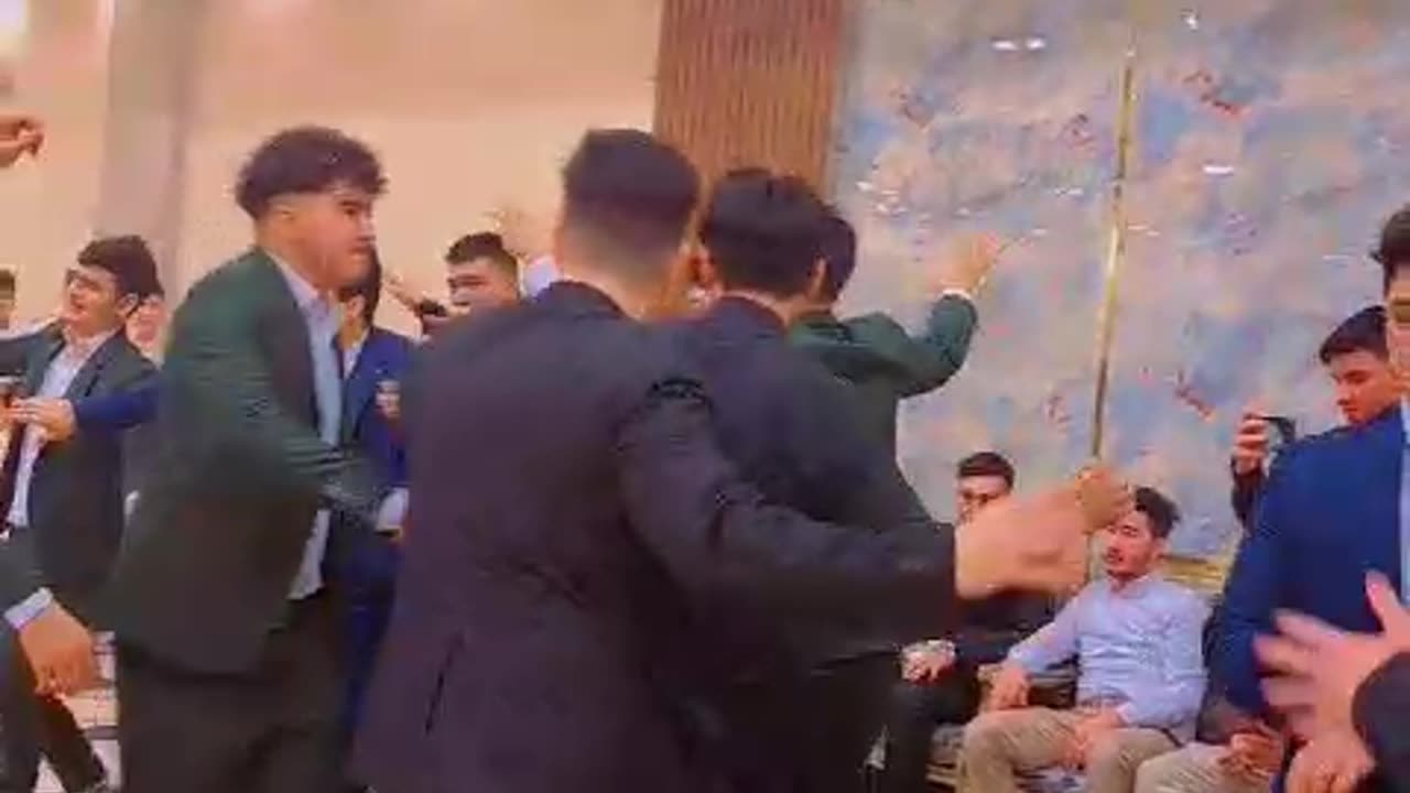 Wedding reception dance , Afghani