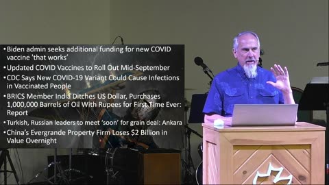 WEEKLY WAR BRIEFING --- 2023 September 3rd--- Pastor Wayne Cash