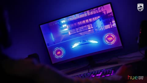 Philips Hue Play Gradient Lightstrip für einen Monitor