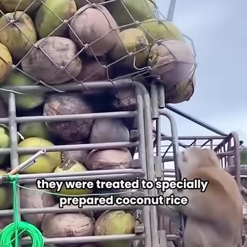 Thai Coconut Plantation Employs Monkeys, Ensures Sustenance