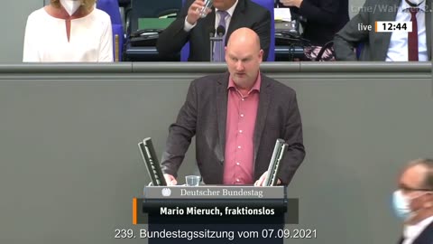 Mario Mieruch, fraktionslos zur Situation in Deutschland