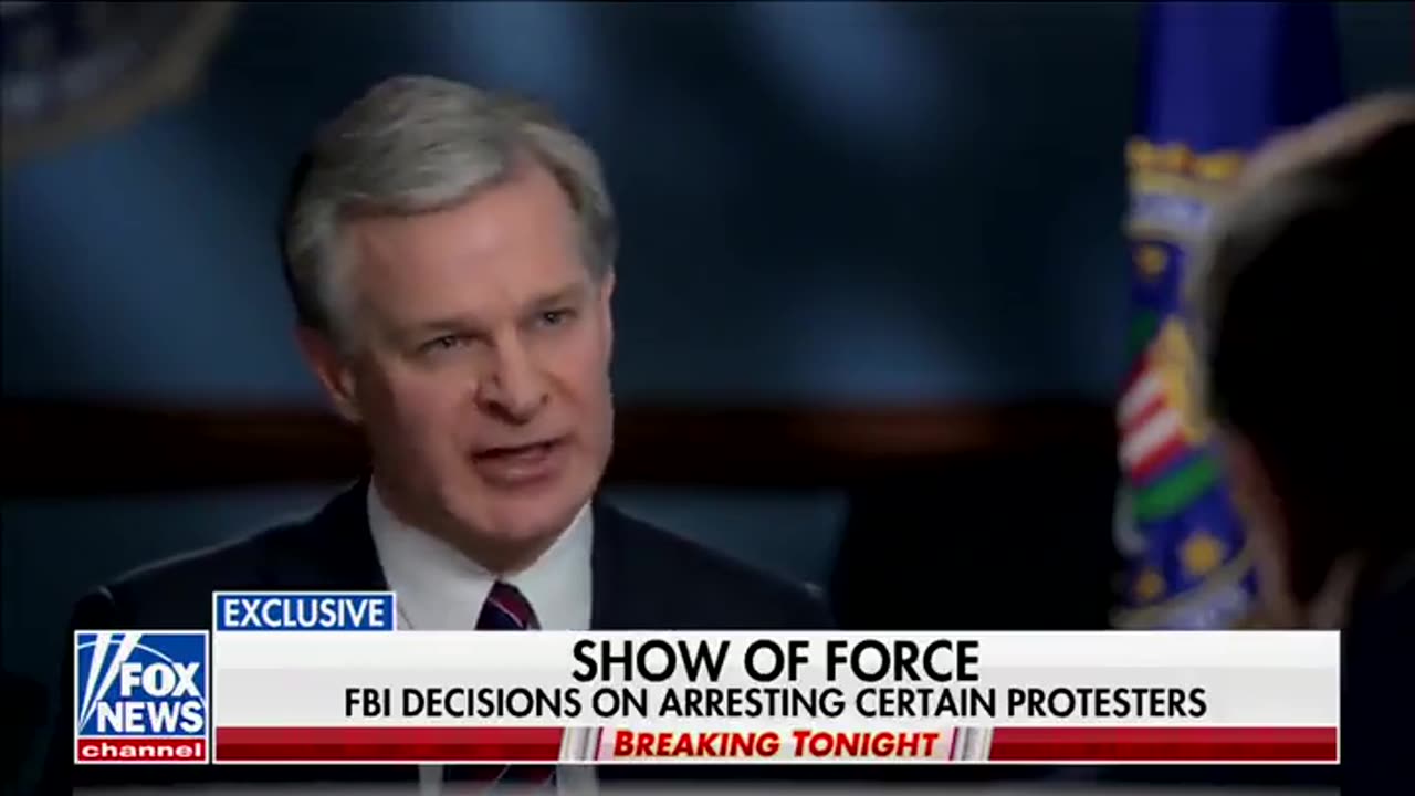 FBI Director Defends Arresting Pro-Life Activist While Not Cracking Down On BLM Terrorists In 2020