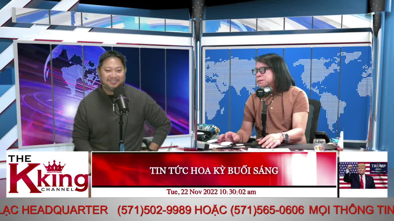 TIN TỨC HOA KỲ BUỔI SÁNG - 11/22/2022 - The KING Channel