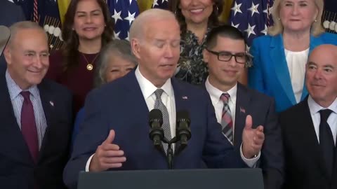 Biden’s Brain Malfunctions as He Announces Mass Amnesty for Illegals Months Before Election