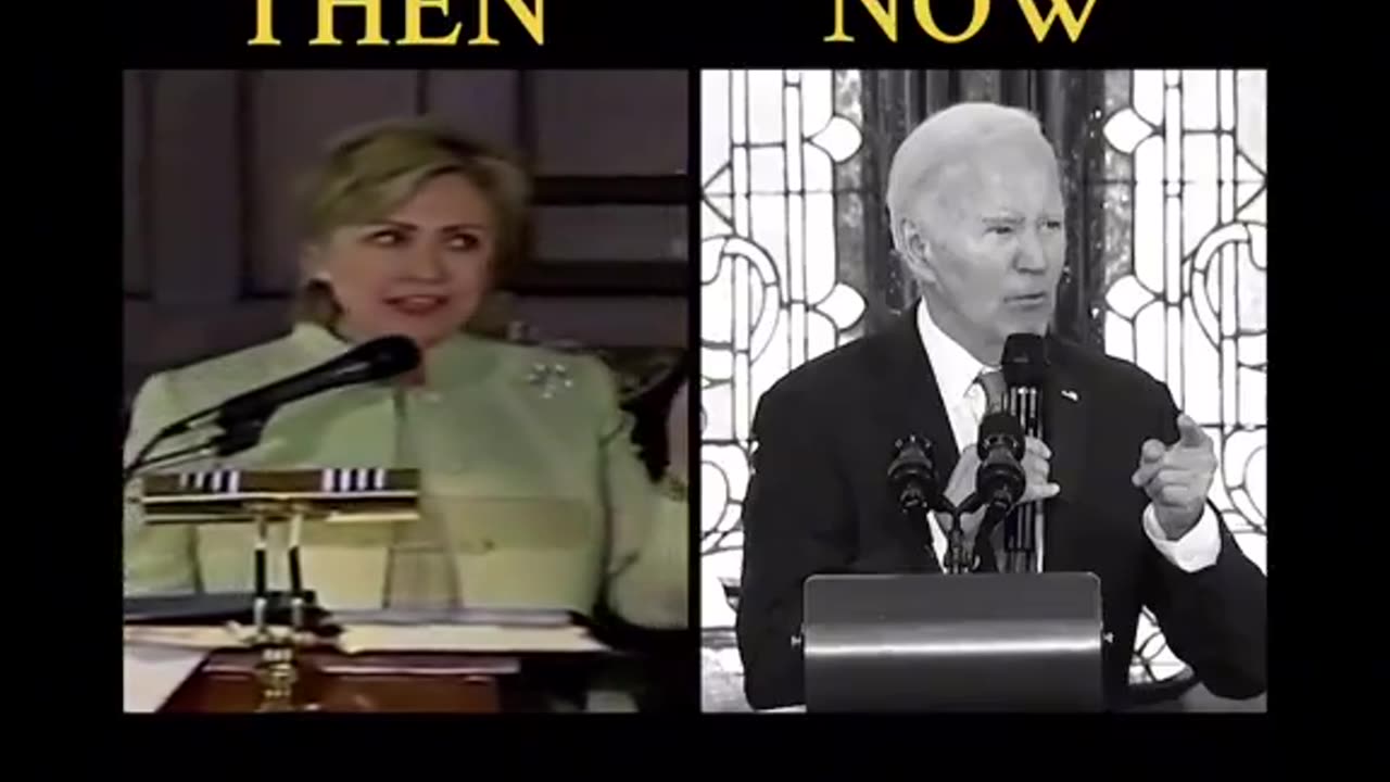 Plagiarist Biden Ripped Off 'Hillbilly Hillary's' Infamous Speech