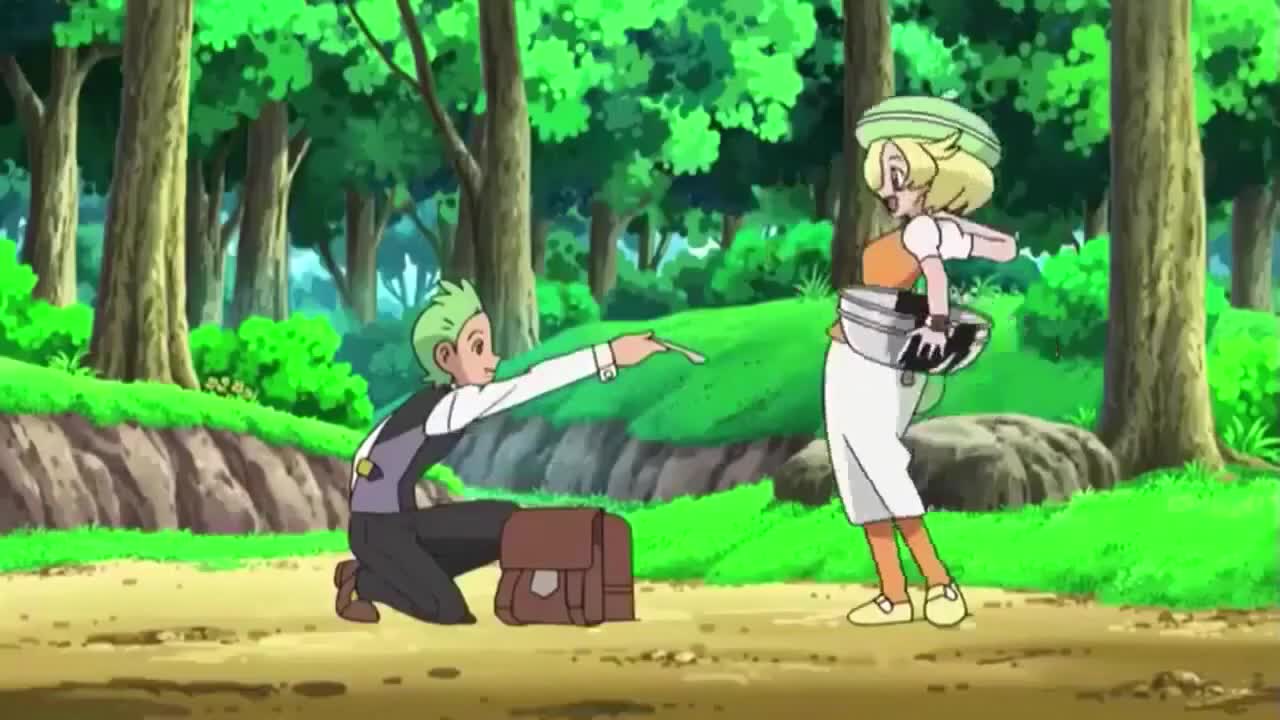 Pokemon Best Wishes Cilan crying over his nice, clean spoon