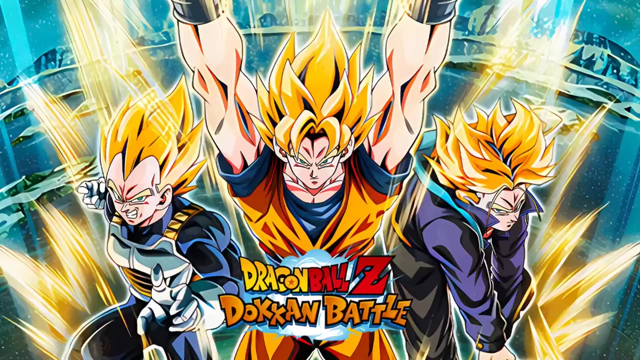 Dragon Ball Z Dokkan Battle_ INT LR SSJ LR Goku, Vegeta & Trunks Active Skill OST (Extended)