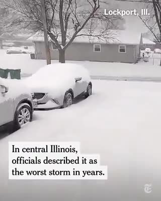 Power & Flights on Ice: "Expect Outages" as Massive Winter Storm Swoops on 100MN in US