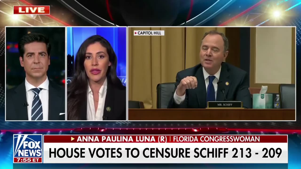 Rep. Anna Paulina Luna on Adam Schiff being censured