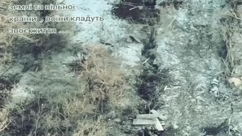 Assault On Russian Trenches Near Bakhmut