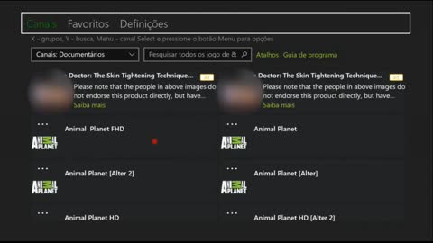 lista no XBOX ONE