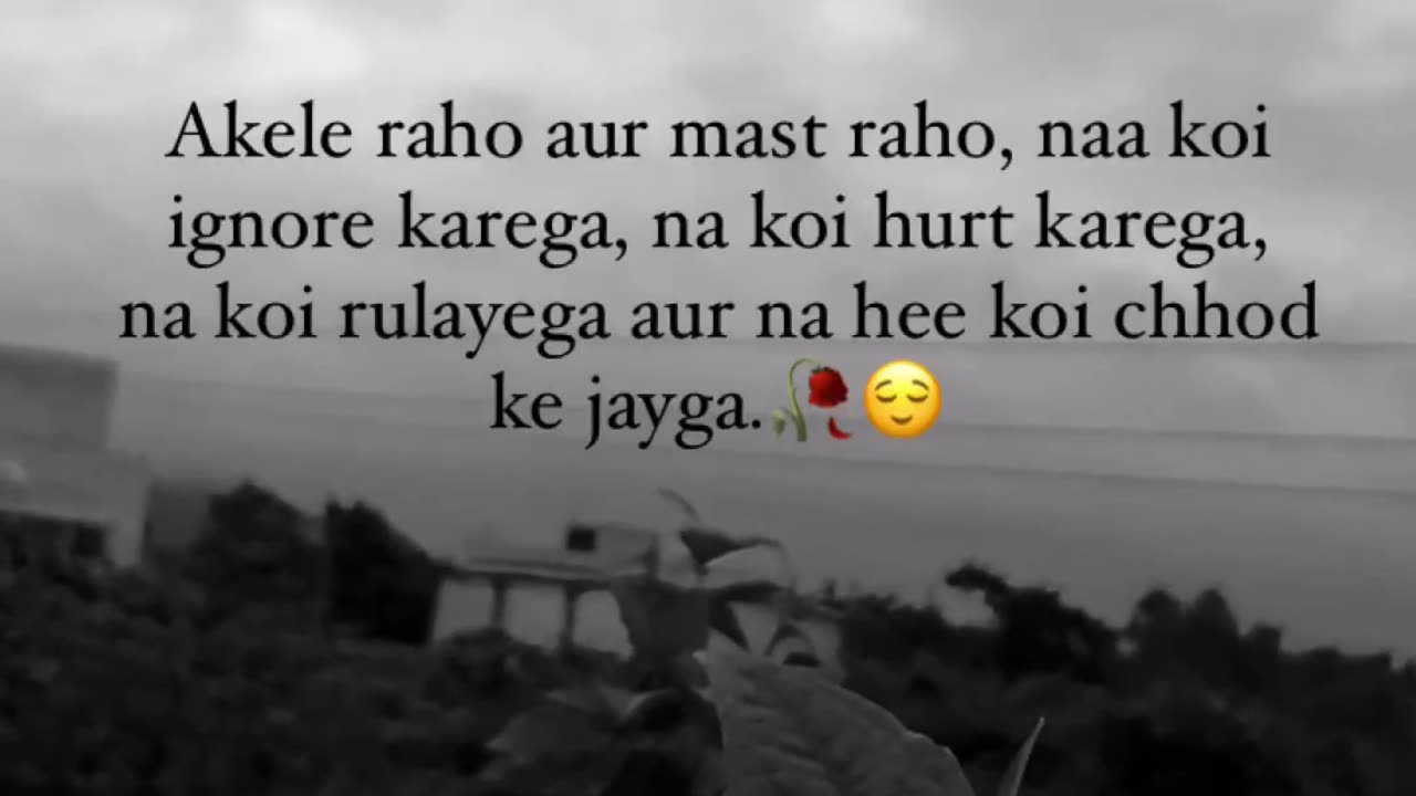 Kisi ke koi shikayat nahi hai hamko. I love you meri jaan