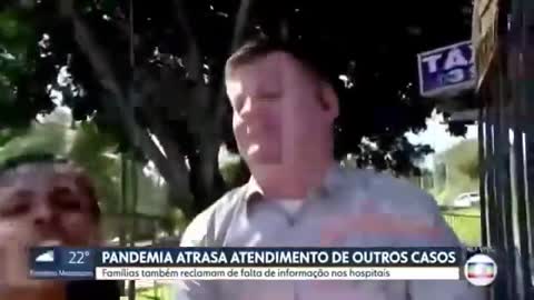 O POVO GRITA "A GLOBO É UM LIXO E O BOLSONARO TEM RAZÃO"