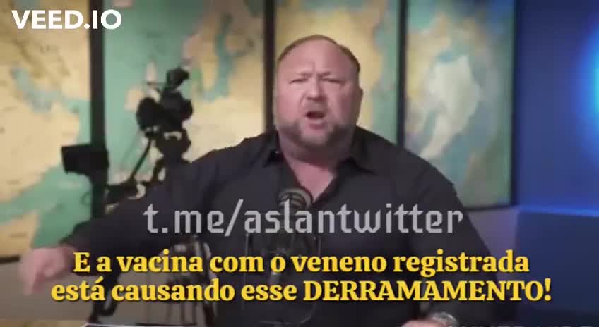 Alex Jones solta o verbo🔥O povo do bem esta cansado dessa tirania. Tudo isso é anticonstitucional