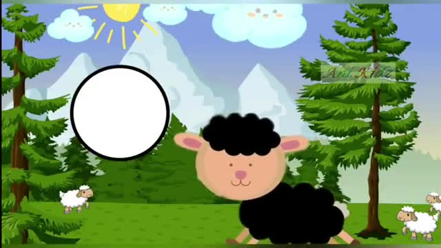 aa Baa Black Sheep Rhymes- Nursery Rsme- Kids Preschool Learning - Poem - Baa Baa-_Cut