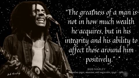 LIFE QUOTES FROM BOB MARLEY‼️ GREAT QUOTES